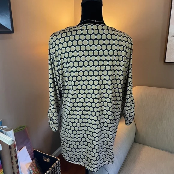 🎁Women's George Top, 3/4 sleeve, SZ 16W - Picture 4 of 8